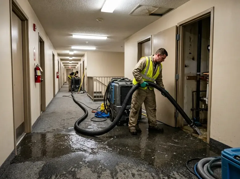 multi-unit-apartment-hallway-f-005 — frequently asked questions, Emergency Burst Pipe Water Extraction & Removal in Windsor…